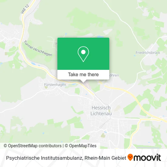 Карта Psychiatrische Institutsambulanz