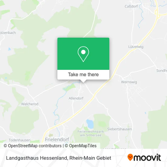 Карта Landgasthaus Hessenland