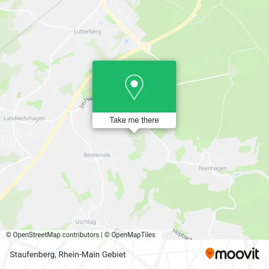 Карта Staufenberg
