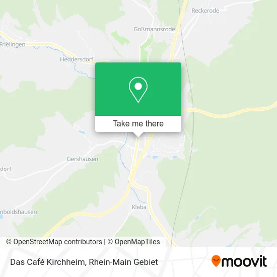 Карта Das Café Kirchheim