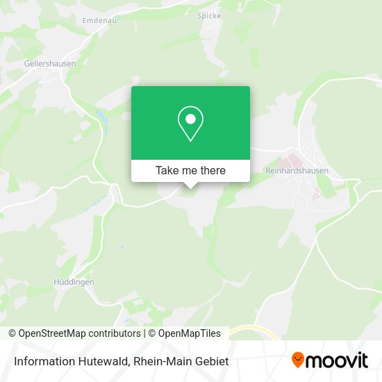 Карта Information Hutewald