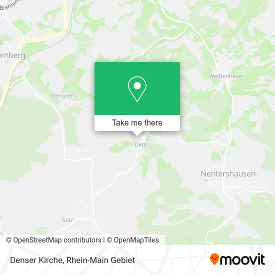 Карта Denser Kirche