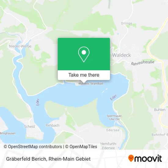 Карта Gräberfeld Berich