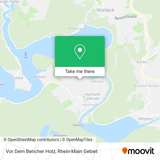Карта Vor Dem Bericher Holz