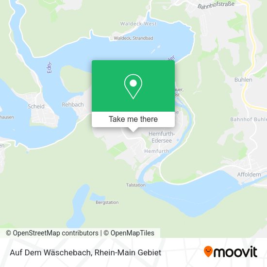 Карта Auf Dem Wäschebach