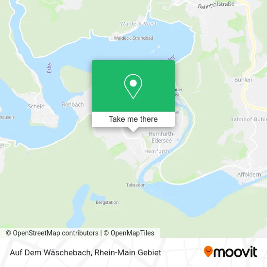 Карта Auf Dem Wäschebach