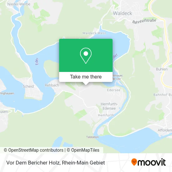 Карта Vor Dem Bericher Holz