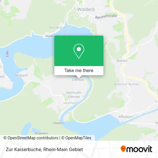 Карта Zur Kaiserbuche