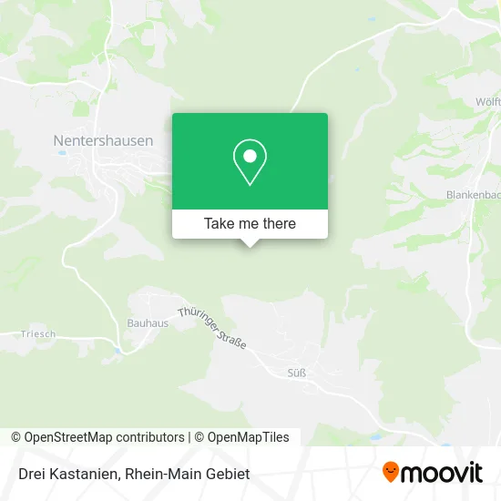 Drei Kastanien map