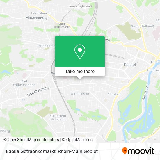 Карта Edeka Getraenkemarkt