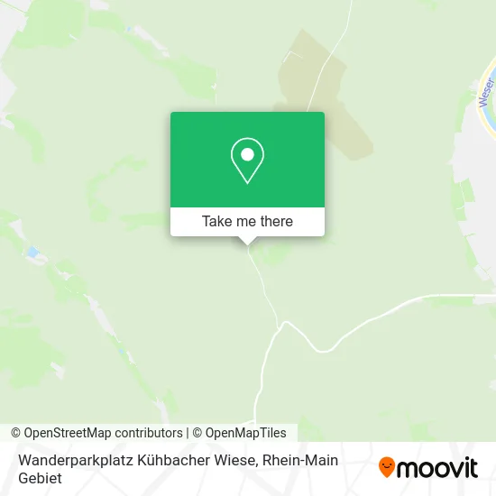 Карта Wanderparkplatz Kühbacher Wiese