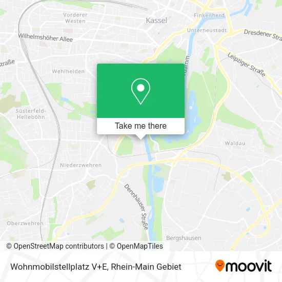 Карта Wohnmobilstellplatz V+E