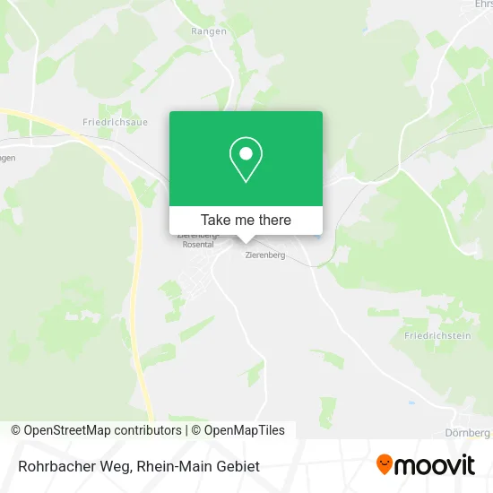 Карта Rohrbacher Weg