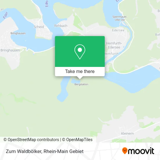 Карта Zum Waldbölker