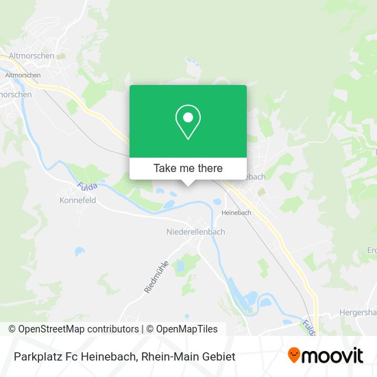 Карта Parkplatz Fc Heinebach