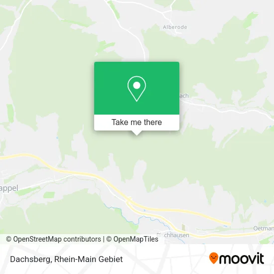 Карта Dachsberg