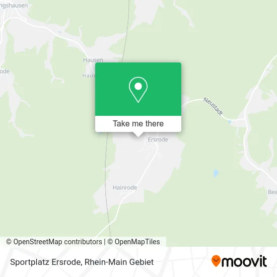 Карта Sportplatz Ersrode