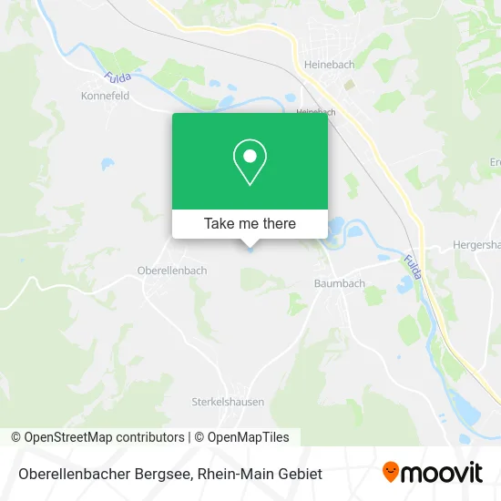 Карта Oberellenbacher Bergsee