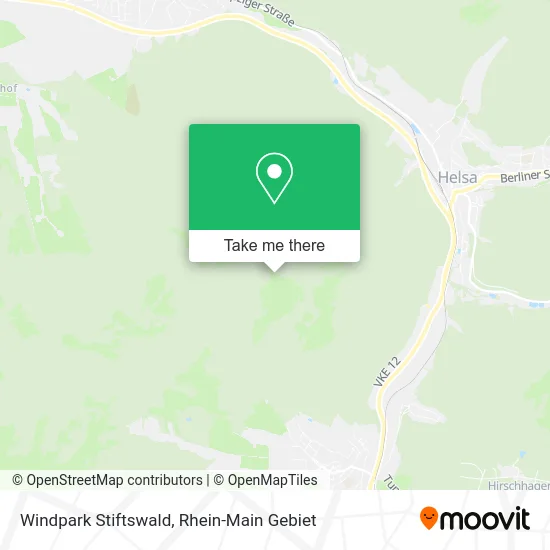 Карта Windpark Stiftswald