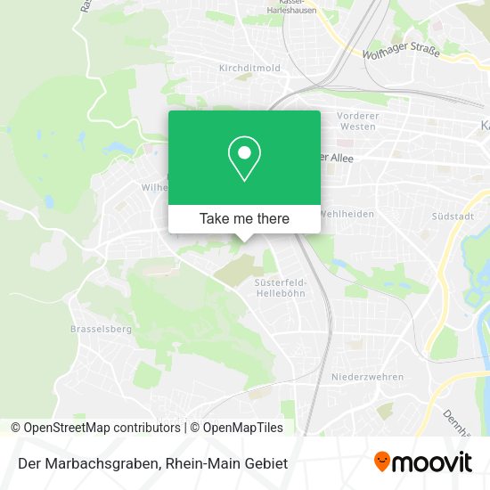 Карта Der Marbachsgraben