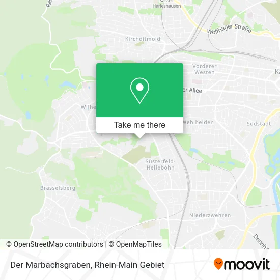 Карта Der Marbachsgraben