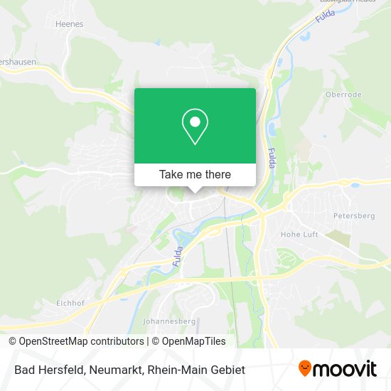 Карта Bad Hersfeld, Neumarkt