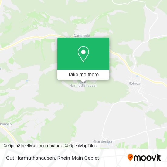 Карта Gut Harmuthshausen