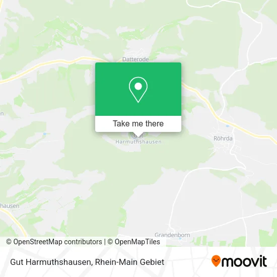 Карта Gut Harmuthshausen