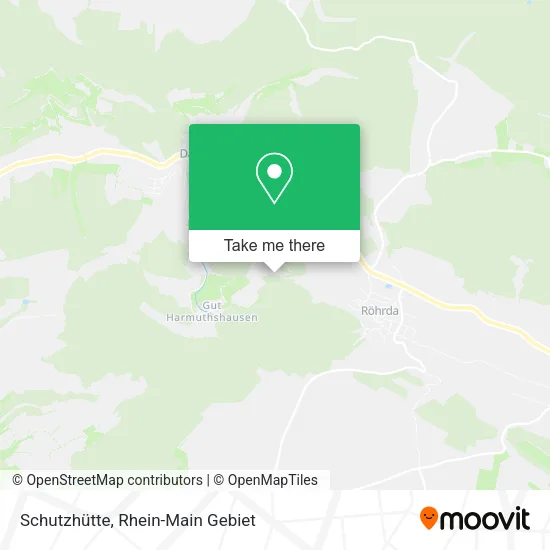 Карта Schutzhütte