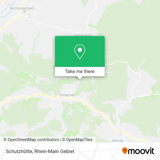 Карта Schutzhütte