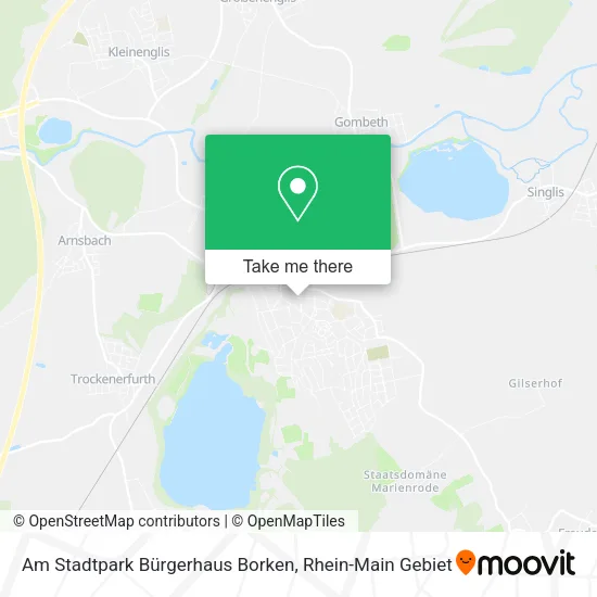Карта Am Stadtpark Bürgerhaus Borken