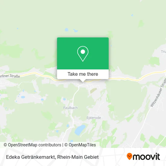 Карта Edeka Getränkemarkt
