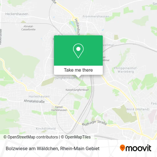 Карта Bolzwiese am Wäldchen