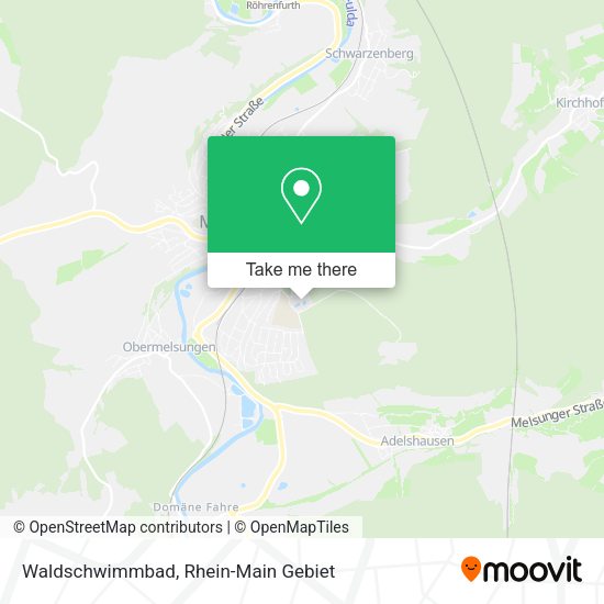 Карта Waldschwimmbad