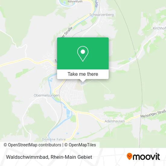 Карта Waldschwimmbad