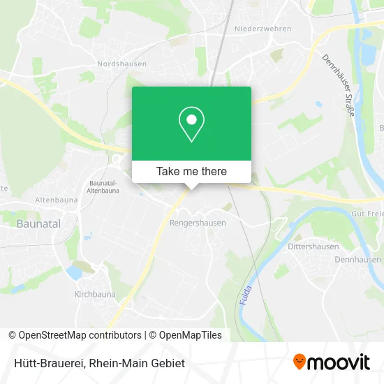 Карта Hütt-Brauerei