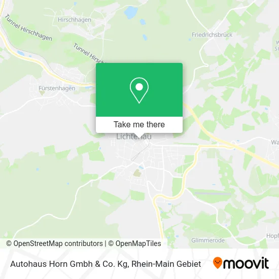 Autohaus Horn Gmbh & Co. Kg map