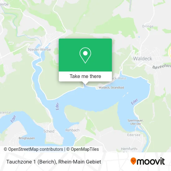 Карта Tauchzone 1 (Berich)