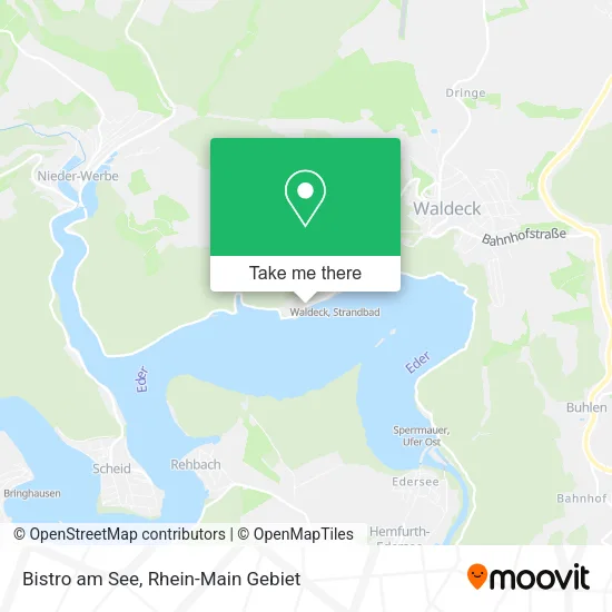 Карта Bistro am See