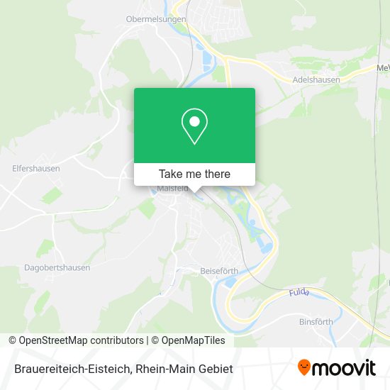 Карта Brauereiteich-Eisteich