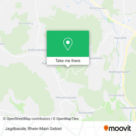 Jagdbaude map