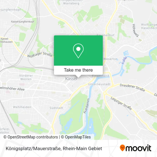 Карта Königsplatz/Mauerstraße