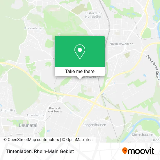 Карта Tintenladen