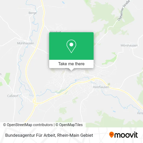 Карта Bundesagentur Für Arbeit