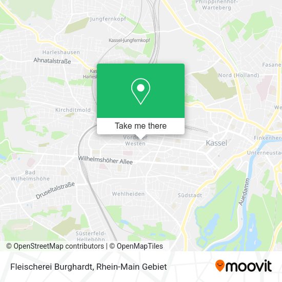 Карта Fleischerei Burghardt