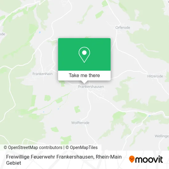 Карта Freiwillige Feuerwehr Frankershausen
