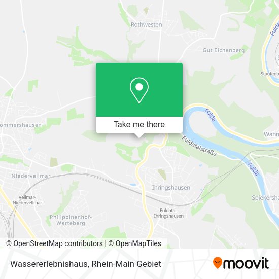 Карта Wassererlebnishaus