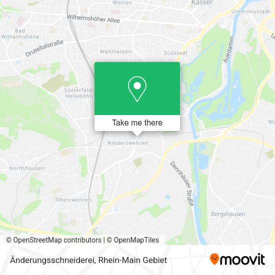 Карта Änderungsschneiderei