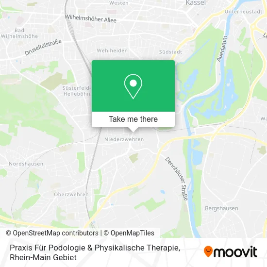 Карта Praxis Für Podologie & Physikalische Therapie