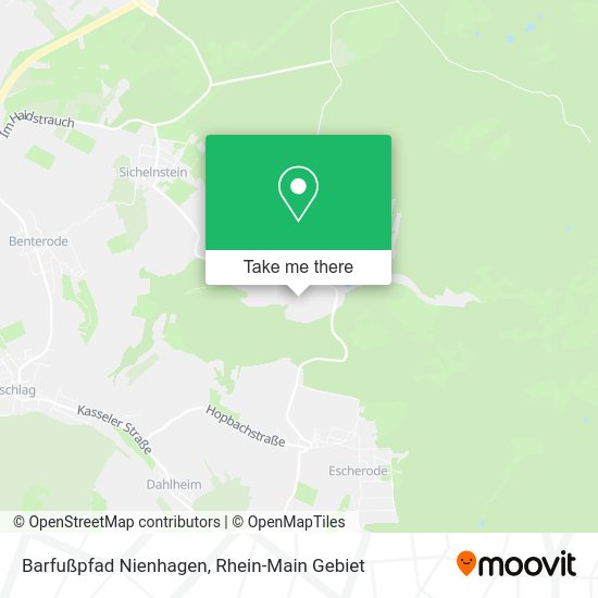 Карта Barfußpfad Nienhagen